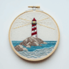 embroidery-lighthouse-rock-ocean
