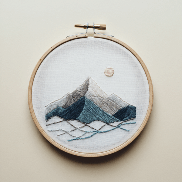embroidery-mountain-moon-sky