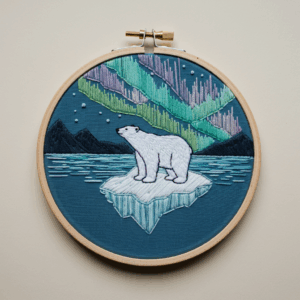 embroidery-polar-bear-iceberg-aurora-lights