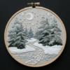 embroidery-snowy-scene-trees-moon