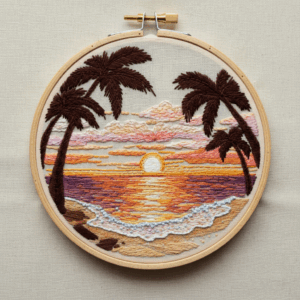embroidery-sunset-scene-palm-trees-beach