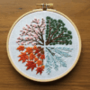 embroidery-tree-four-branches-leaves-hoop