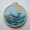embroidery-whale-fish-ocean-sun