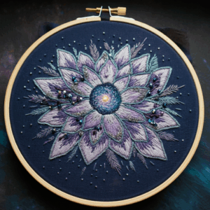 embroidery-hoop-purple-flower-blue-background