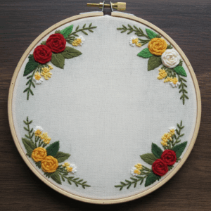 embroidery-floral-design-hoop-table-2