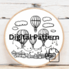 close-up-cross-stitched-picture-hot-air-balloon-2