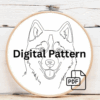 close-up-cross-stitched-picture-husky-dog