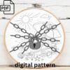 close-up-clock-chains-lock-9