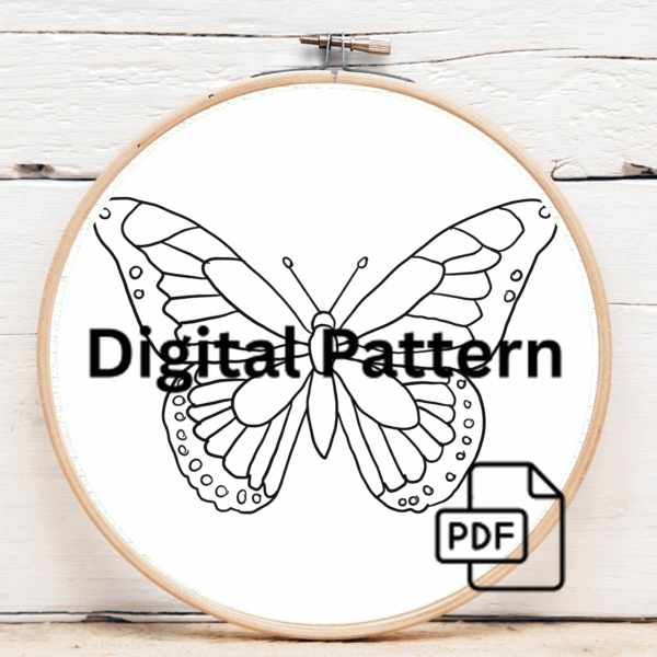 close-up-butterfly-embroidery-hoop