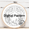 close-up-cross-stitching-hoop-picture-squirrel-butterfly