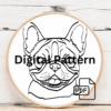 close-up-dog-embroideryed-hoop-flowers
