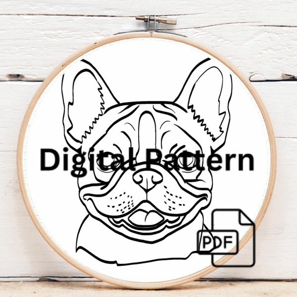 close-up-dog-embroideryed-hoop-flowers