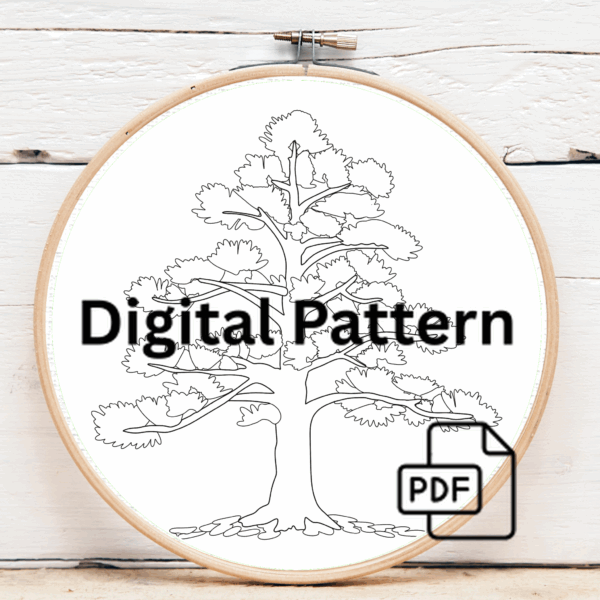 close-up-embroidery-tree-wall