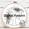 close-up-embroidery-bow-string