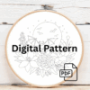 close-up-embroidery-cat-flowers
