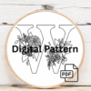 close-up-embroideryed-letter-w-ribbon