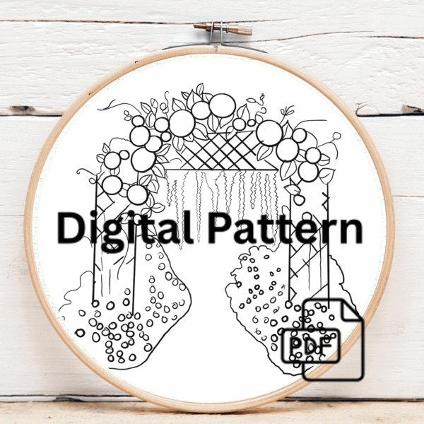 close-up-pillow-garden-scene