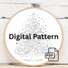 close-up-cross-stitch-christmas-tree-lights