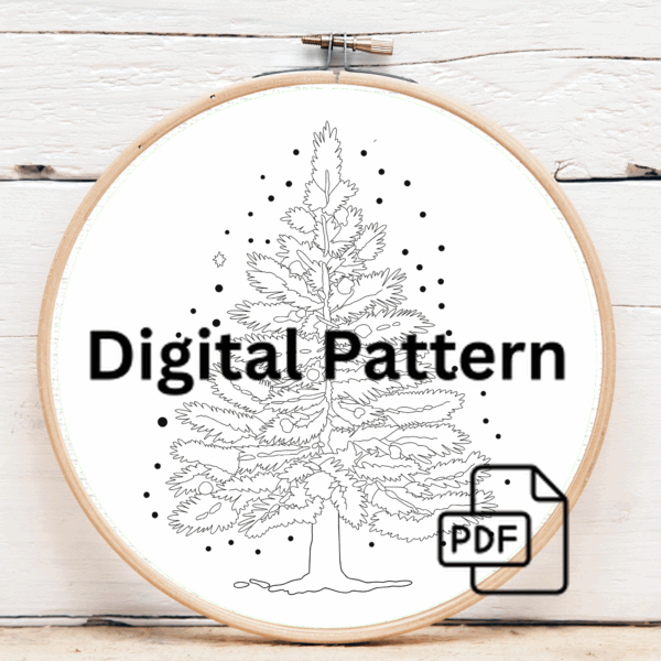 close-up-cross-stitch-christmas-tree-lights