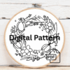 close-up-wreath-flowers-canvas