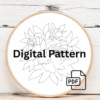 bouquet-flowers-leaves-white-background