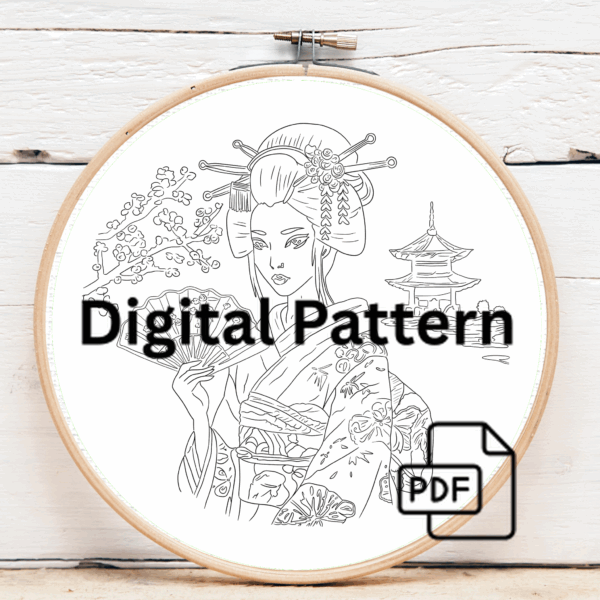 arafed-embroidery-geisha-woman-holding-fan