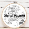 close-up-cross-stitch-picture-bench-park