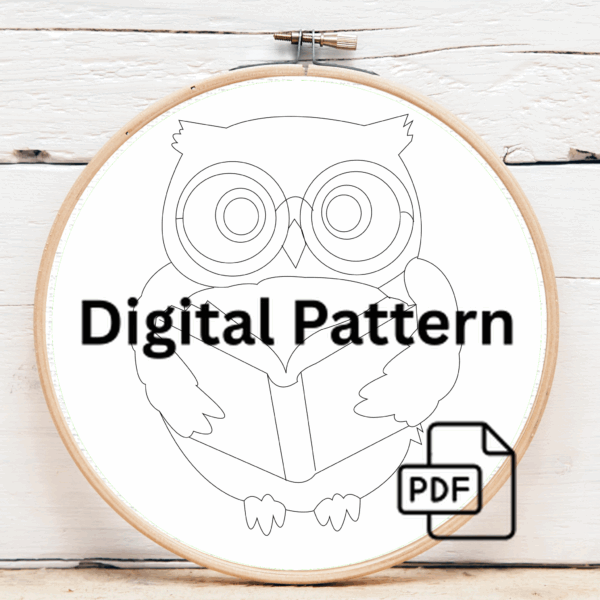 arafed-owl-glasses-reading-book-hoop