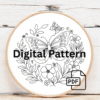 embroidery-butterfly-colorful-flowers-leaves-hoop