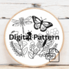 embroidery-blue-butterfly-ladybug-lady-bug