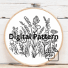 embroidery-bunch-flowers-white-cloth-2