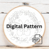 embroidery-butterfly-flowers-leaves-hoop