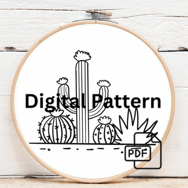 embroidery-cactus-plant-succulents-white-surface