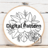 embroidery-hibise-flower-humming-2