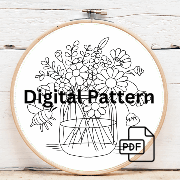 embroidery-jar-flowers-bee-table