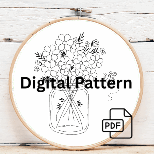 embroidery-mason-jar-flowers-bee