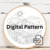 embroidery-mountain-scene-path-leading-sun