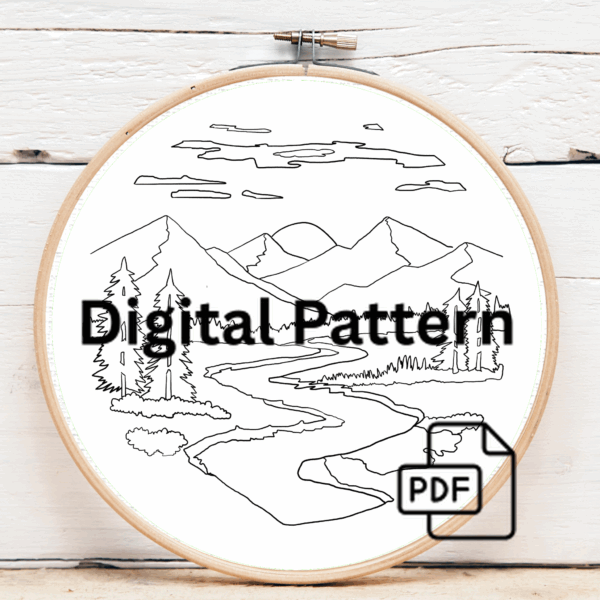 embroidery-mountain-scene-river-trees