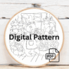 close-up-cross-stitch-picture-rabbit-flower-shop