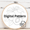 embroidery-peach-leaves-piece-fruit