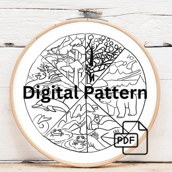 embroidery-picture-polar-bear-fox-bear