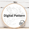 embroidery-rabbit-red-tail-orange-tail