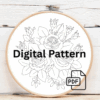 embroidery-rose-green-leaves-red-flowers