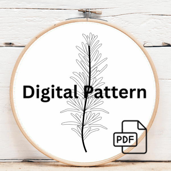 embroidery-small-tree-green-leaves-white-cloth