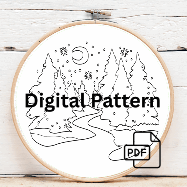 embroidery-snowy-scene-trees-moon