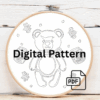 embroidery-teddy-bear-bees-honeycombs-wooden-surface-2