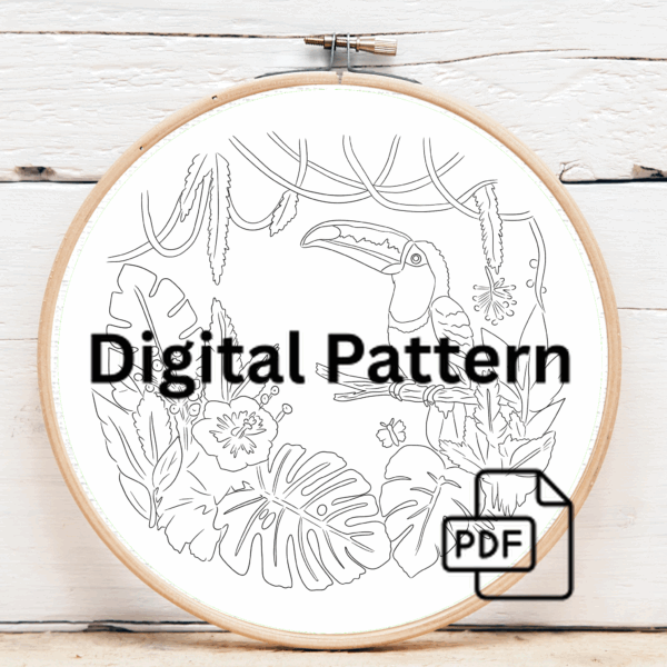 embroidery-toucao-bird-tropical-leaves-flowers-2