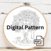 embroidery-tree-house-swing-flowers-2