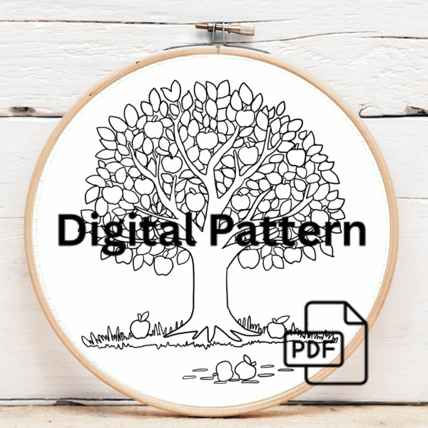 embroidery-tree-apples-few-leaves