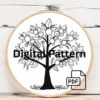 embroidery-tree-flowers-leaves-wooden-surface-2